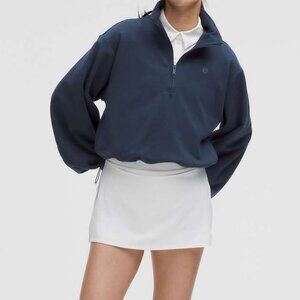 Lululemon Cotton Terry Tennis Half Zip | Size M